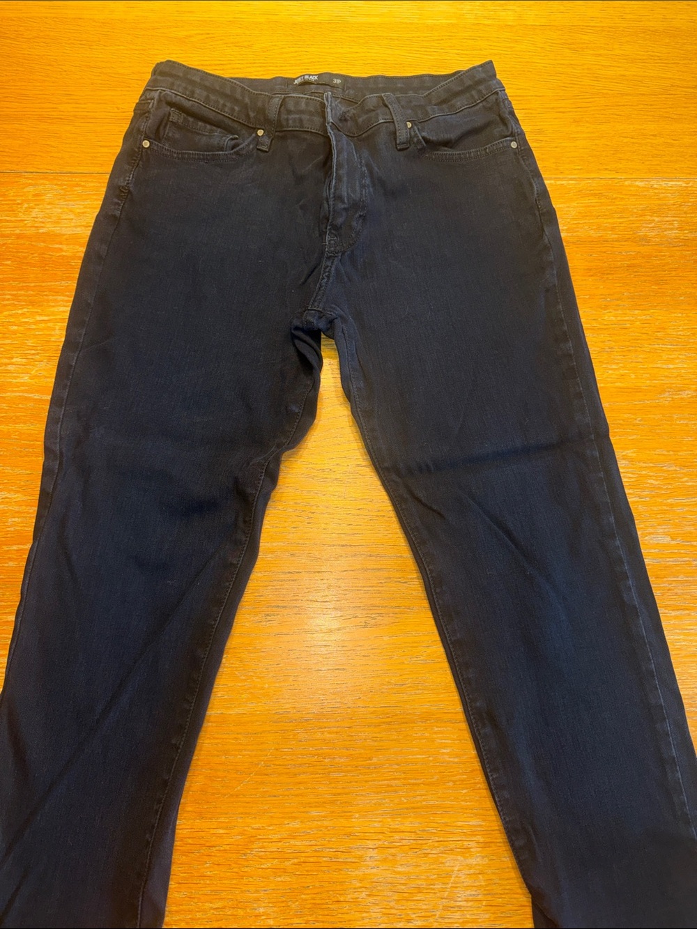 Just Black Women's Dark Blue Cropped Ankle Jeans